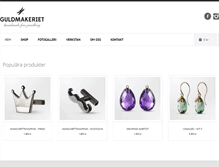 Tablet Screenshot of guldmakeriet.eu
